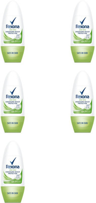 

Rexona Deodorant Roll-on aloe vera pack of 5 Deodorant Roll-on - For Women(50 ml, Pack of 5)