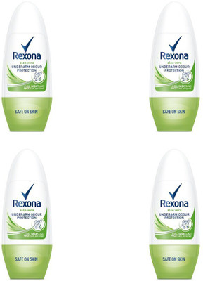 

Rexona Deodorant Roll-on aloe vera pack of 4 Deodorant Roll-on - For Women(25 ml, Pack of 4)