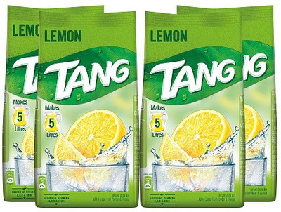 

Tang Lemon Instant Drink Mix Energy Drink(4x125 g, Lemon Flavored)