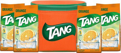 

Tang Orange Instant Drink with a Multipurpose Bag, 2000 gm ( 4 X Orange 500 gm pack each) Energy Drink(4x500 g, Orange Flavored)