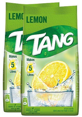 

Tang Lemon Instant Drink Mix (Pack of 2) Energy Drink(2x250 g, Lemon Flavored)