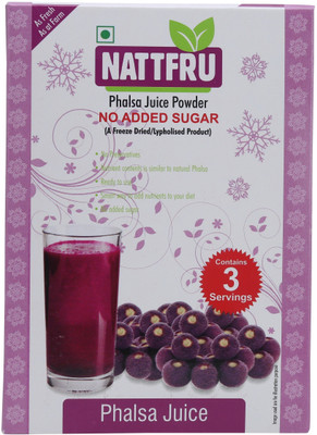 

Nattfru Phalsa Sugar Free Nutrition Drink(Phalsa Flavored)