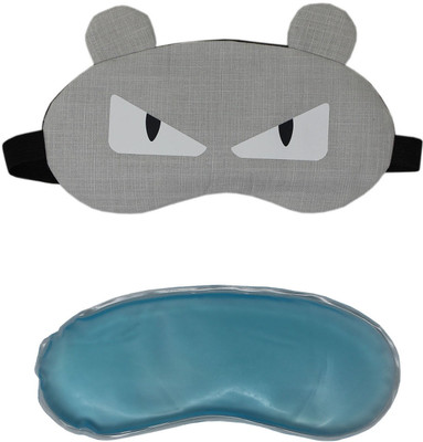 

Tootpado Sleep Eye Mask With Cool Gel Eye Shade For Travel Blind Fold - Grey (6LNT326)(50 g)