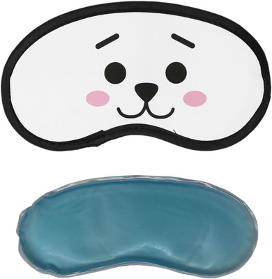 

Tootpado Sleep Eye Mask With Cool Gel Eye Shade For Travel Blind Fold - White (6LNT343)(50 g)