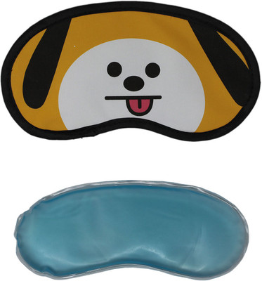 

Tootpado Sleep Eye Mask With Cool Gel Eye Shade For Travel Blind Fold - Yellow (6LNT346)(50 g)