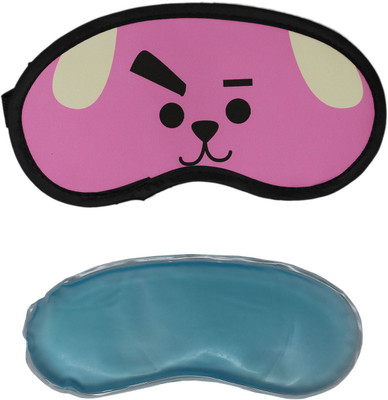

Tootpado Sleep Eye Mask With Cool Gel Eye Shade For Travel Blind Fold - Pink (6LNT342)(50 g)