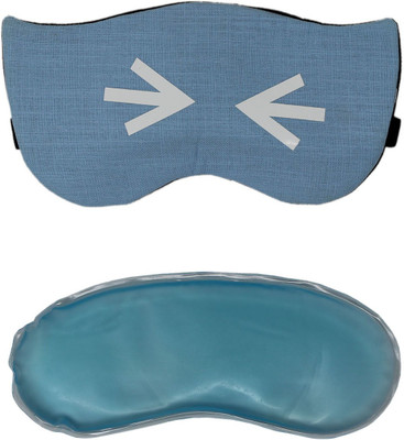 

Tootpado Sleep Eye Mask With Cool Gel Eye Shade For Travel Blind Fold - Blue (6LNT328)(50 g)