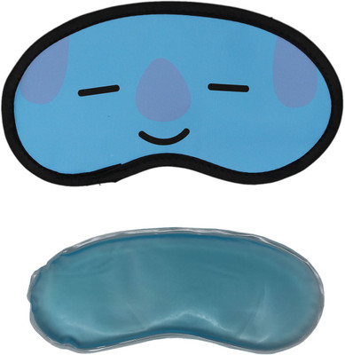 

Tootpado Sleep Eye Mask With Cool Gel Eye Shade For Travel Blind Fold - Blue (6LNT347)(50 g)