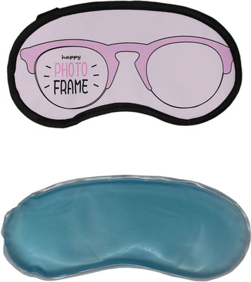 

Tootpado Sleep Eye Mask With Cool Gel Eye Shade For Travel Blind Fold - Pink (6LNT336)(50 g)