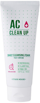 

Etude House AC CLEAN UP Acne clearing Facial Cleansing Foaming Face Wash(150 ml)