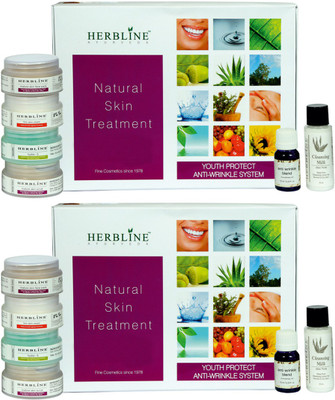 

Herbline Youth Protect Anti-Wrinkle Systems 180gm Pack Of-2 180 g(Set of 2)