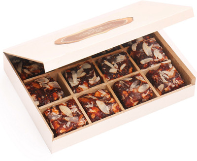 

Ghasitaram Gifts Healthy Hampers- Wooden 12 pcs Granula Bites Bites Box Combo(2)