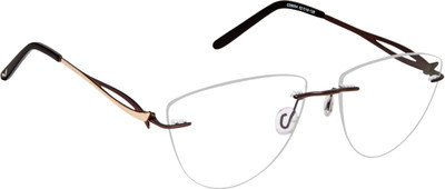 

Cardon Rimless Cat-eyed Frame(52 mm