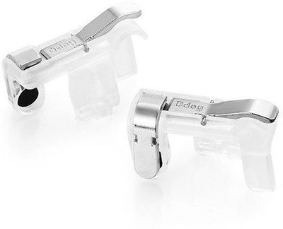

Buy Genuine PUBG Fortnite Mobile Controller, PUBG Gaming Joystick, PUBG L/R Metal Triggers Gaming Accessory Kit(Silver, For Android, iOS)
