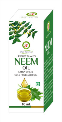 

ONLY AYURVED NEEM OIL EXTRA VIRGIN COLD PROCESSED OIL Hair Oil(60 ml)