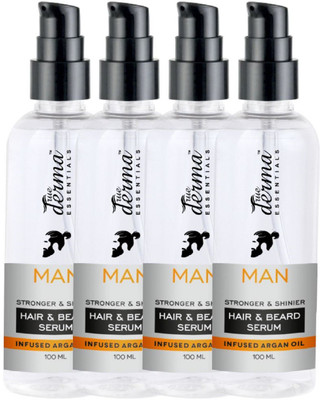 

True Derma Essentials Hair & Beard (Argan Oil) Hair Serum(100 ml)
