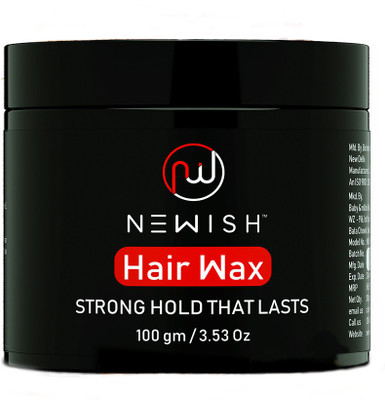 

Newish : Natural and Parabens Free Hair Stylish | Restyling Strong Hold Wax For Men 100 gm Hair Gel(100 g)