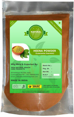 

Fedele Herbal Henna Mahendi/Heena Leaves Powder (LAWSONIA INERMIS) Natural Hair Colorant- Pack of 1 (100 G)(100 g)