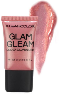 

Kleancolor Glam Gleam Liquid Illuminator Highlighter(Rose)