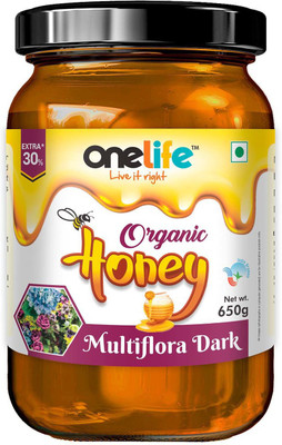 

OneLife ORGANIC MULTIFLORA DARK HONEY(650 g)