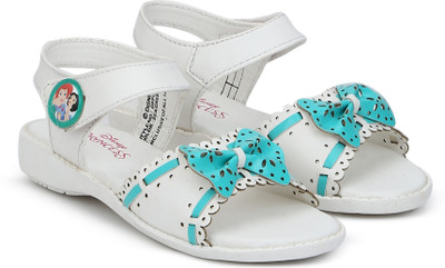 

Disney Princess Girls Velcro Strappy Sandals(White, Sea green