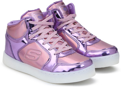 

Skechers Girls Lace Dancing Shoes(Purple, Pkpr