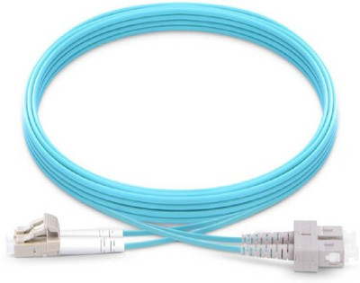 

Fouress LC-LC Duplex Fiber Patch Cords - MM 50/125 OM3 - 3mtrs Lan Adapter(9999 Mbps)