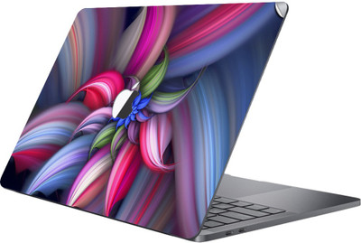 GADGETS WRAP MCBK-GW1986 - Printed Les Plus Blue Skin Top Only For 11 inch Air Vinyl Laptop Decal 11
