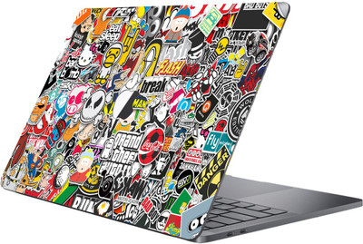 GADGETS WRAP MCBK-GW13895 - Printed sticker bomb Skin Top Only For 13 inch Pro Non Retina Vinyl Laptop Decal 13