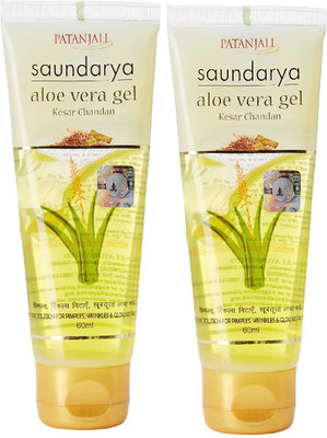 

Patanjali Saundarya Alovera Gel Kesar Chandan 60ml(120 ml)
