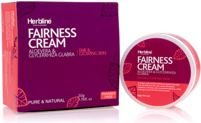 

Herbline Fairness Cream (Aloevera & Glycerrhiza Glabra) 50gm(50 g)