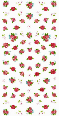 

SENECIO® Rose Flowers Floral Nail Art Manicure Decals Water Transfer Stickers 1 Sheet Size:12.5X6cm(Multicolor)