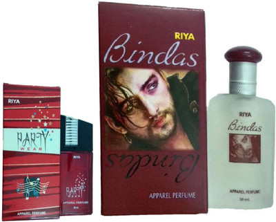 

Riya BINDAS+PARTY WEAR Perfume - 130 ml(For Men & Women)