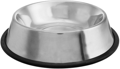 

DOUGE COUTURE Stainless Steel Dog Feeding Bowl (xl) Round Stainless Steel Pet Bowl(1200 ml Steel)
