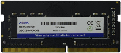 

xeera SODIMM DDR4 DDR4 4 GB Laptop SODIMM (XSO1804)
