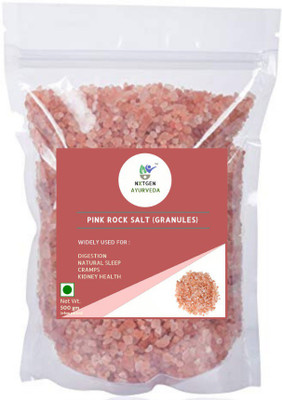 

nxtgen ayurveda Nxtgen Pink Rock Salt Granules - 500 gm Rock Salt(500 g)