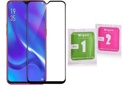 SMARTCASE Edge To Edge Tempered Glass for OPPO K1(Pack of 1)