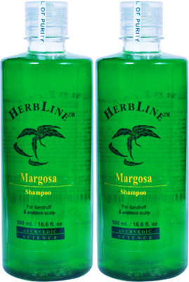 

Herbline Margosa Shampoo 500ml Pack Of 2(500 ml)