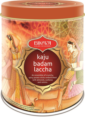 

Bikaji Aslee Bikaneri Kaju Badam Lachha(200 g, Pack of 4)