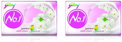 Godrej No.1 Soap JMC pck of 2(100 g, Pack of 2)