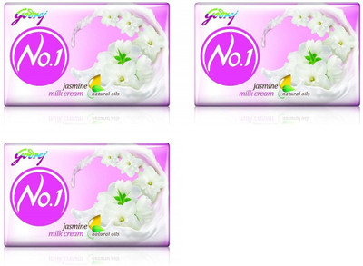 

Godrej No.1 Soap jmc pck of 3(100 g, Pack of 3)