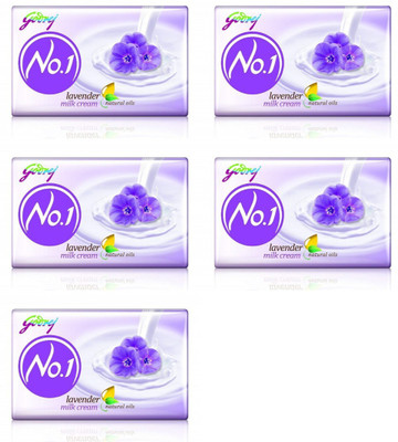 

Godrej No.1 Soap lmc pck of 5(100 g, Pack of 5)