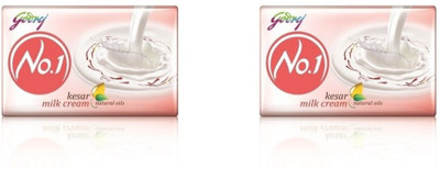 

Godrej No.1 Soap kmc pck of 2(100 g, Pack of 2)