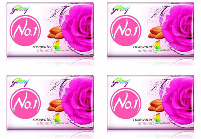 

Godrej No.1 Soap ra pck of 4(100 g, Pack of 4)