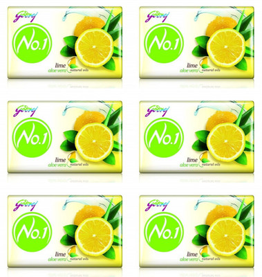 Godrej No.1 Soap la pck of 6(100 g, Pack of 6)