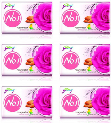 

Godrej No.1 Soap ra pck of 6(100 g, Pack of 6)