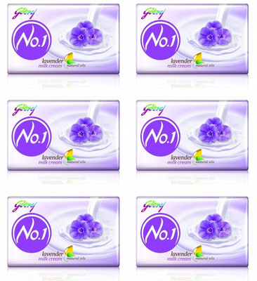

Godrej No.1 Soap lmc pck of 6(100 g, Pack of 6)