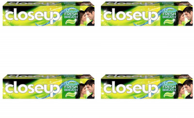 

Closeup Fresh breath toothpaste pack of 4 Toothpaste(150 g, Pack of 4)