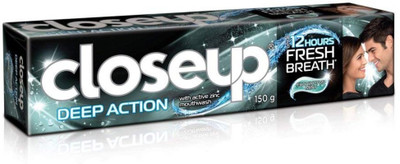 

Closeup Deep action toothpaste Toothpaste(150 g)