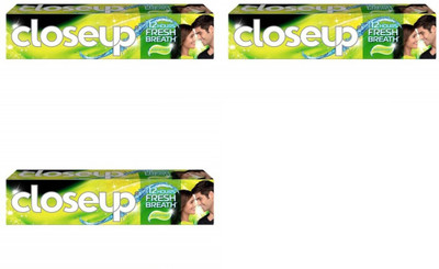 

Closeup Fresh breath toothpaste pack of 3 Toothpaste(150 g, Pack of 3)